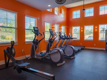 24-Hour fitness center with state of the art cardio and strength